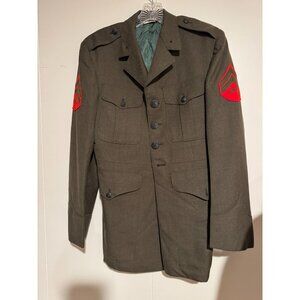 Vintage 1970s Vietnam‎ Era USMC Uniform Jacket – 36 Regular